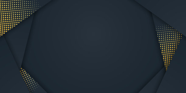 抽象的黑色和金色图案和背景图片下载