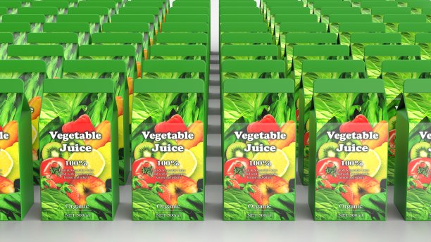 蔬菜汁500ml多重3d渲染图片下载