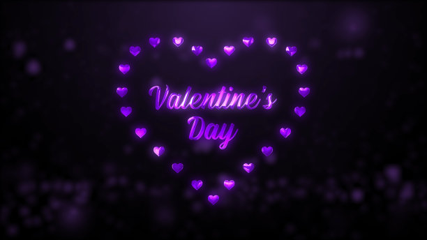 4K情人节背景图片下载