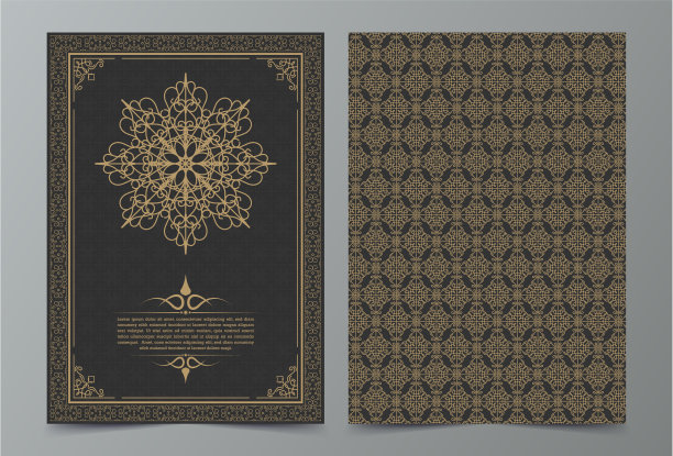 复古装饰贺卡模板复古图片下载