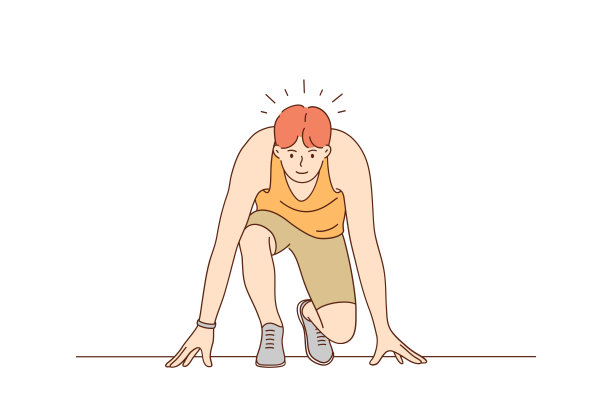 运动、跑步、竞赛理念素材图片