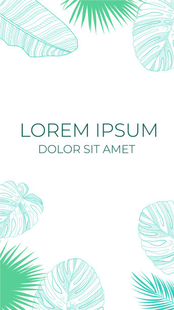 夏季抽象instagram故事横幅图片下载