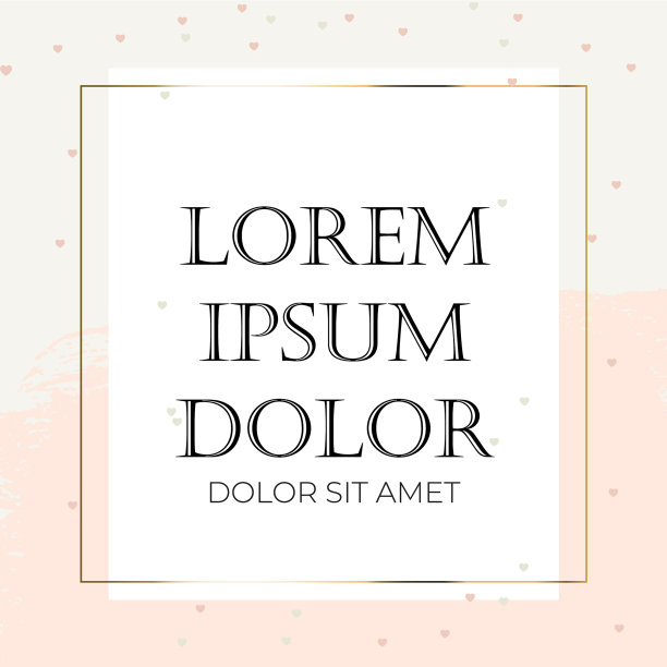 爱心抽象instagram故事横幅图片下载