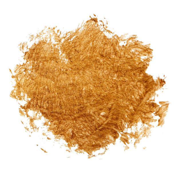 向量金色金属油漆纹理隔离在白色圆形亚克力元素为您的设计图片下载