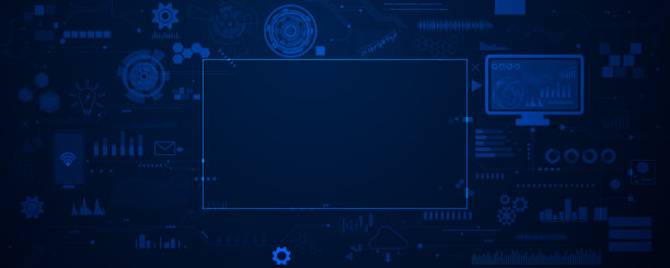 图标设置业务和技术背景图片下载