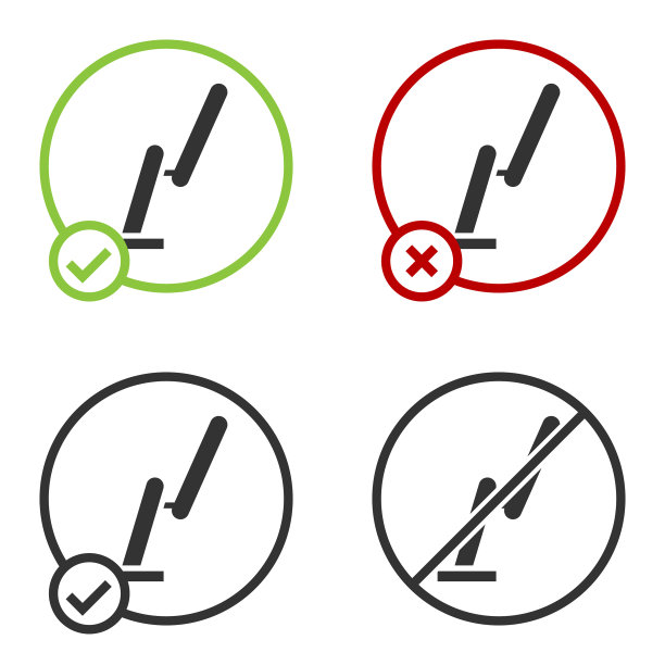 黑色挡风玻璃刮水器图标孤立在白色图片下载