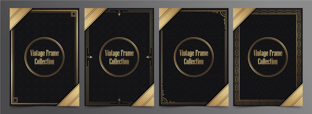 豪华复古装饰架收藏图片下载