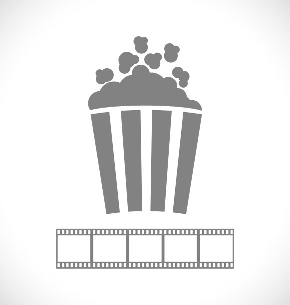 爆米花胶卷卷轴图片下载