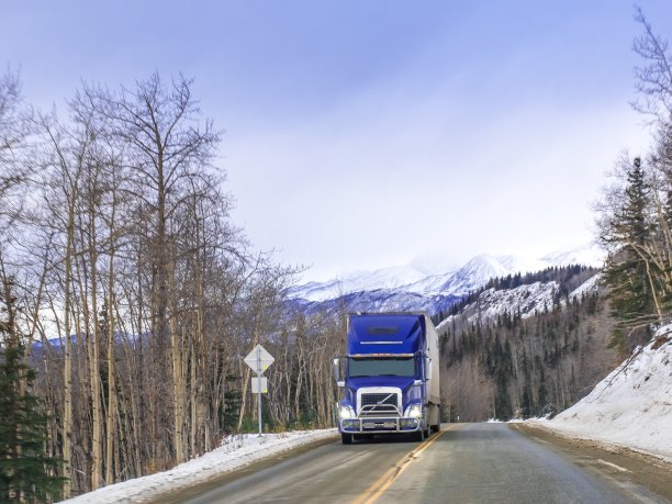 卡车在阿拉斯加图片下载