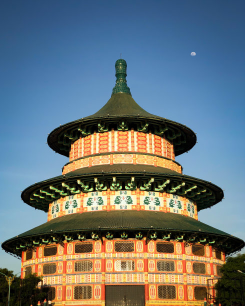 位于泗水肯泽兰公园的宝塔图片下载