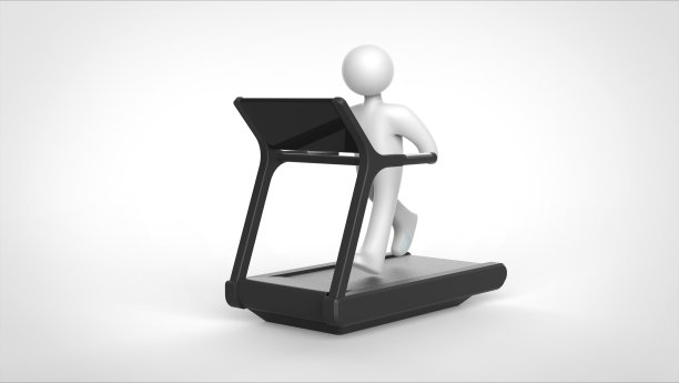 人和运行机器前端3d渲染图片下载