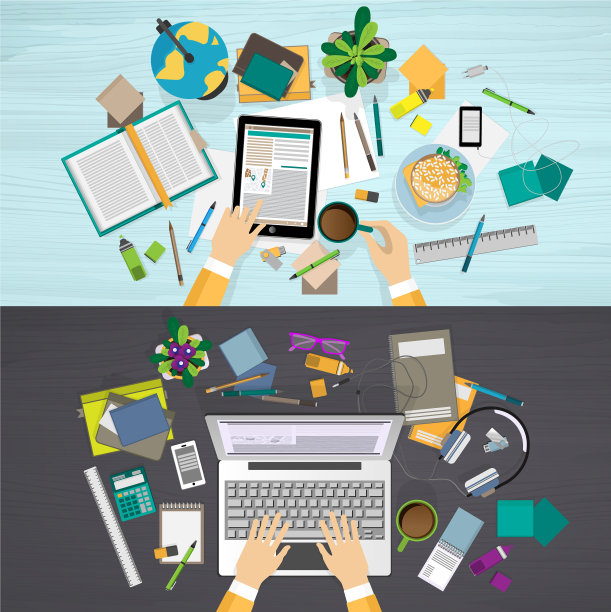 树立教育和商业职场理念图片下载