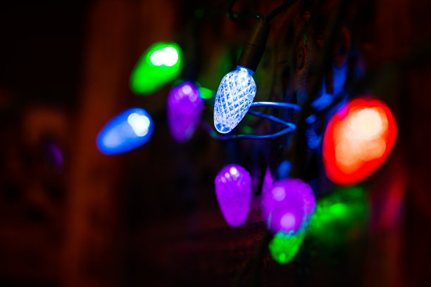 圣诞灯图片下载