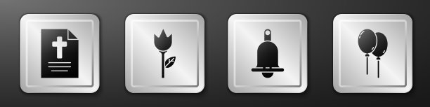 设置贺卡与快乐复活节花郁金香图片下载