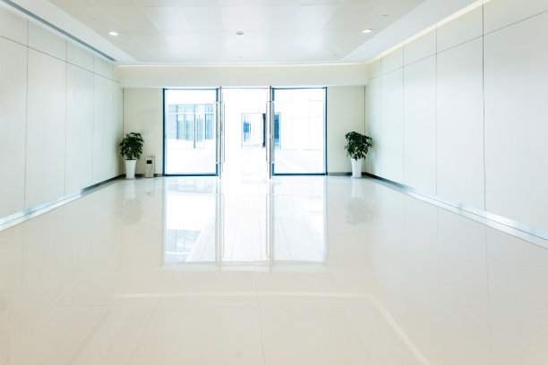 现代化办公大楼的入口大厅图片下载