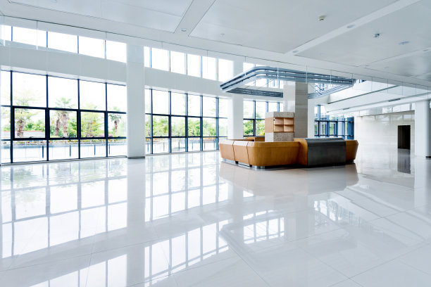 医院大堂的接待桌图片下载