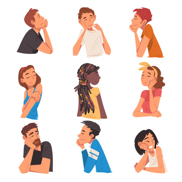 体贴轻松的人集男女于一身图片下载