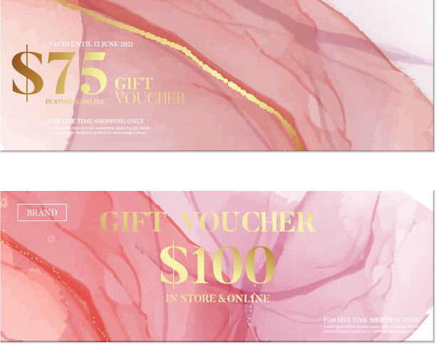 粉色水彩横幅商业模式创意图片下载