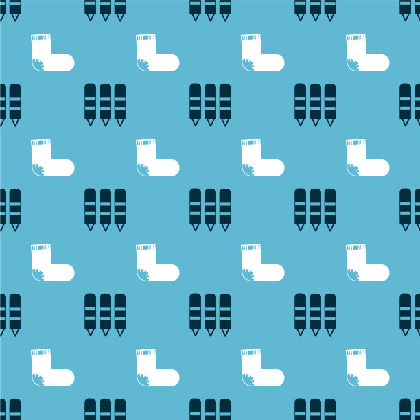 设置蜡笔绘画和袜和衣服图片下载