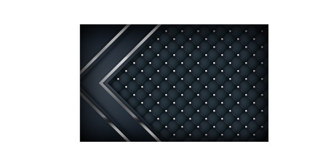 豪华黑色皮革背景逼真图片下载