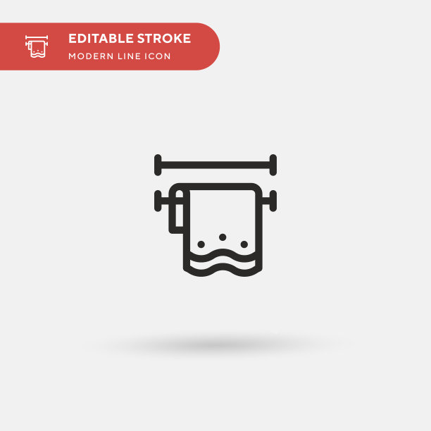 沐浴简单图标符号图片下载