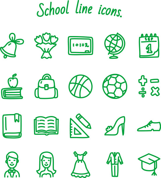 学校线图标设置9月1日图片下载