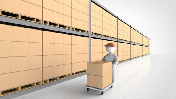 仓库和多莉角度3d渲染图片下载