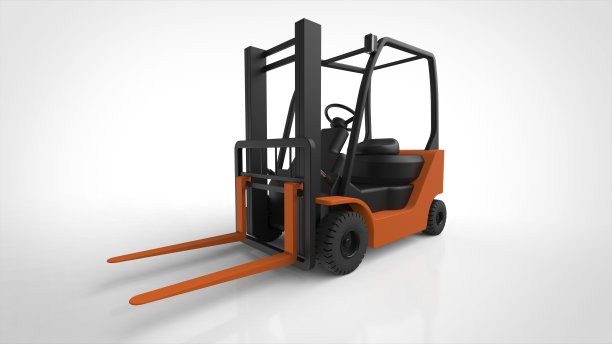 叉车的3 d渲染图片下载