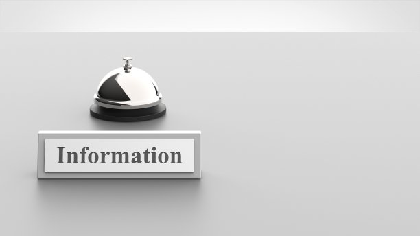 贝尔和信息左侧白色3d渲染图片下载