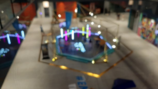 散焦大厅购物中心图片下载