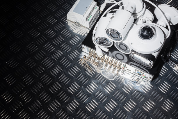 安全摄像头。图片下载