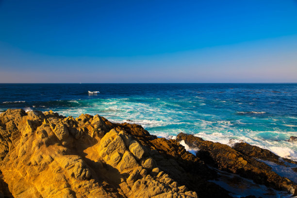 全景图在17英里的驱动器在高速公路1在加利福尼亚图片下载