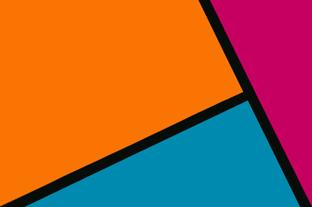 多彩的几何抽象艺术。图片下载