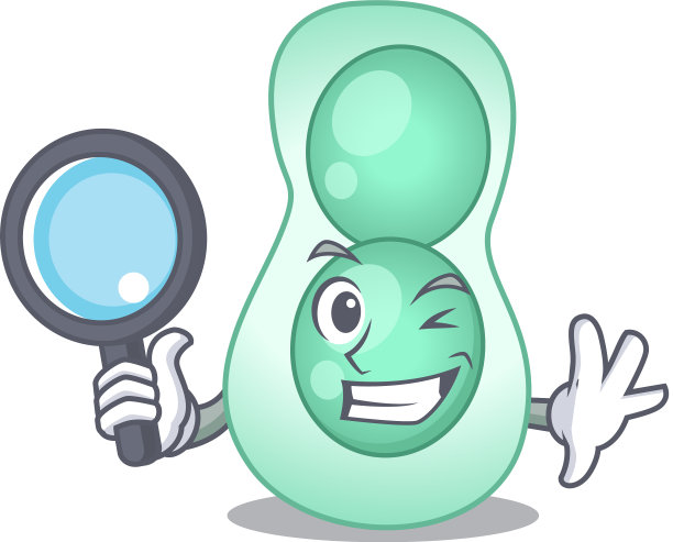 聪明的侦探，粘质沙雷氏的吉祥物图片下载