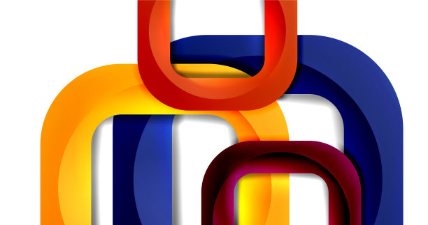 正方形几何抽象背景图片下载