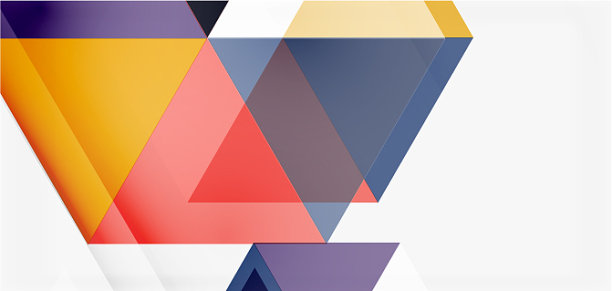 几何抽象背景马赛克三角形和图片下载