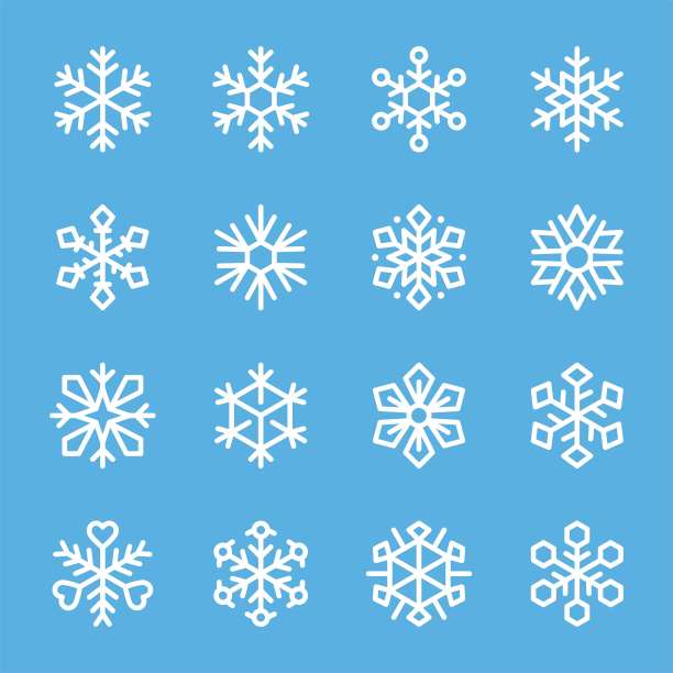雪花图标设置图片下载