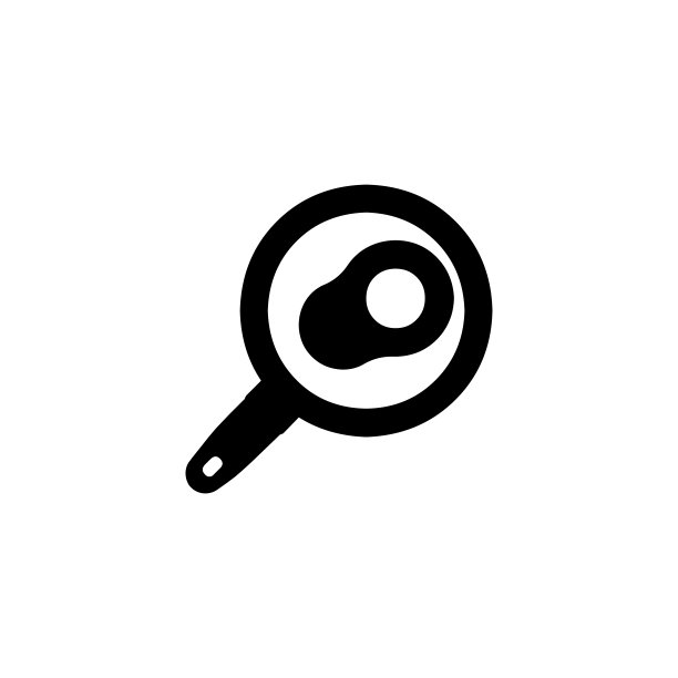 煎蛋在平底锅矢量图标。孤立的煮蛋平面表情符号，表情符号-矢量图片下载