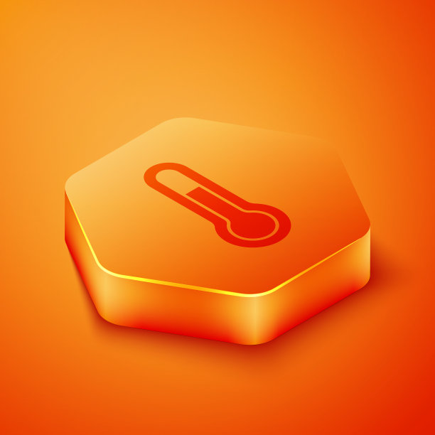 等距气象学温度计测量图标图片下载