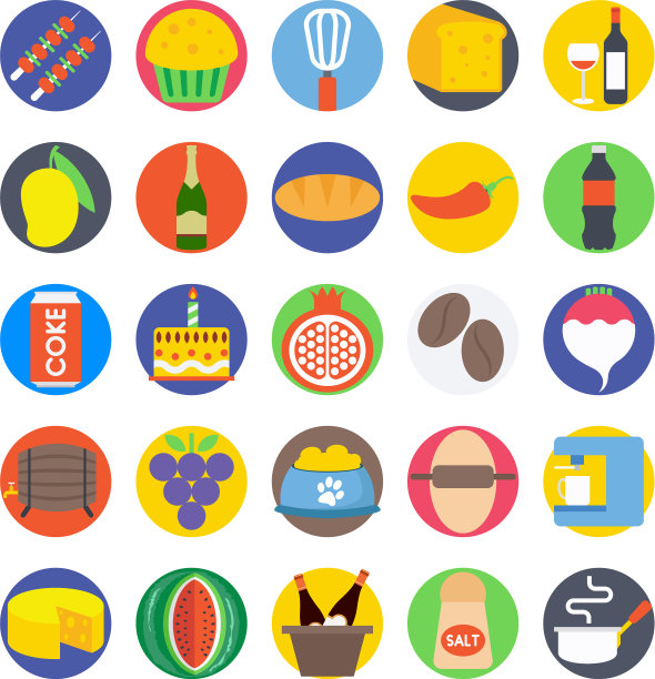 食物色图标4图片下载