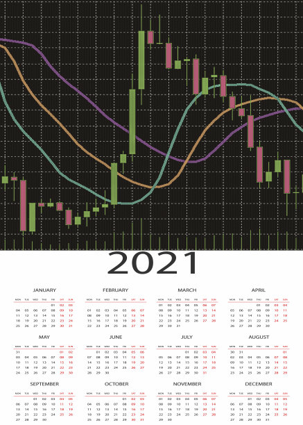 2021年日历外汇图片下载