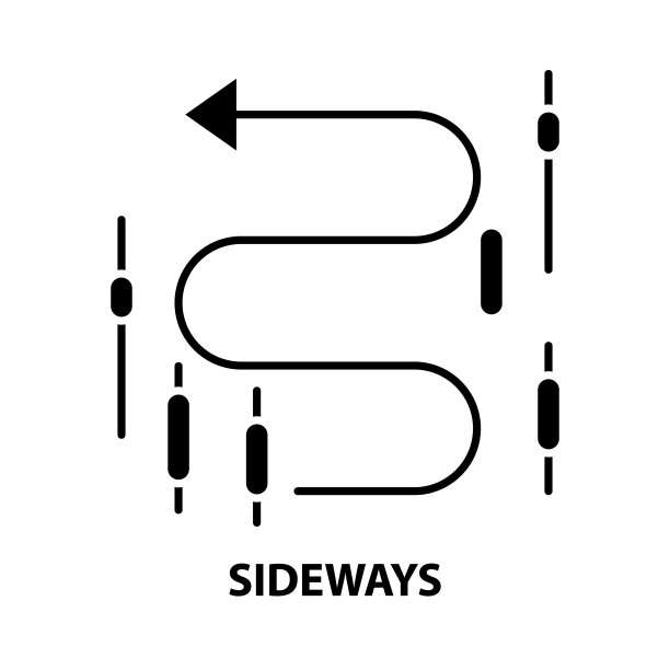 横向图标，黑色矢量符号与可编辑的笔触，概念插图图片下载