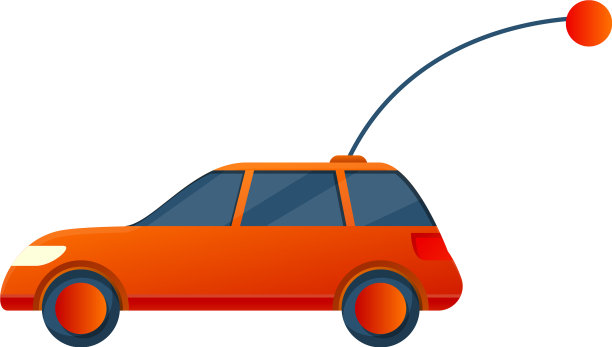 儿童汽车遥控图标卡通风格图片下载