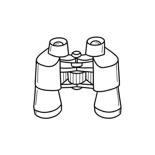 旅游双筒望远镜，远视仪图片下载