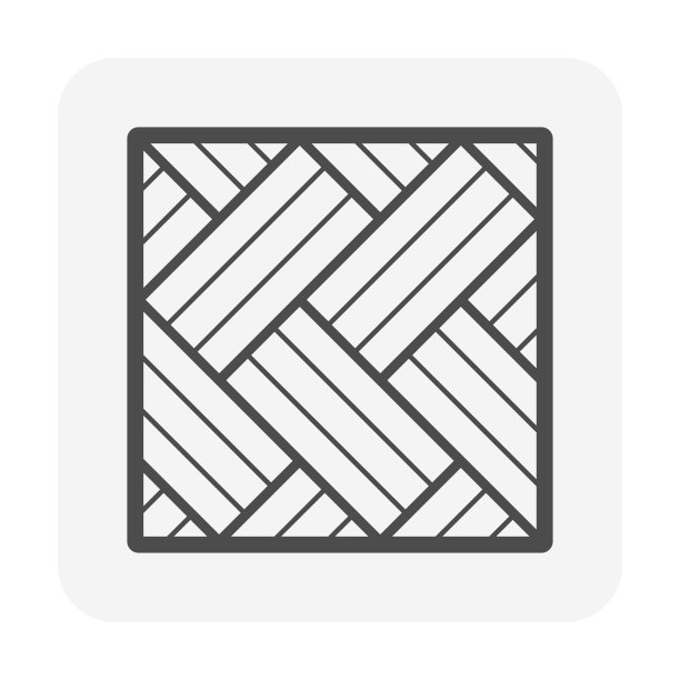木地板图案矢量图标设计。图片下载