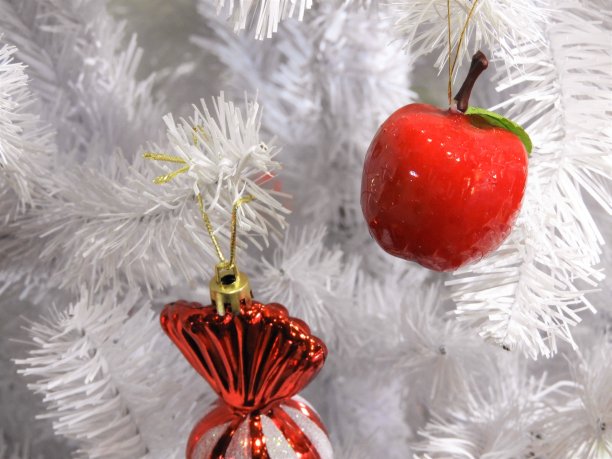 圣诞装饰特写图片下载