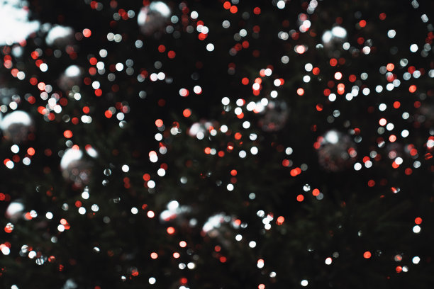 色彩斑斓的散景图片下载