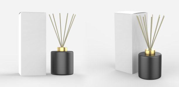 木香棒在玻璃罐中刻有图标图片下载