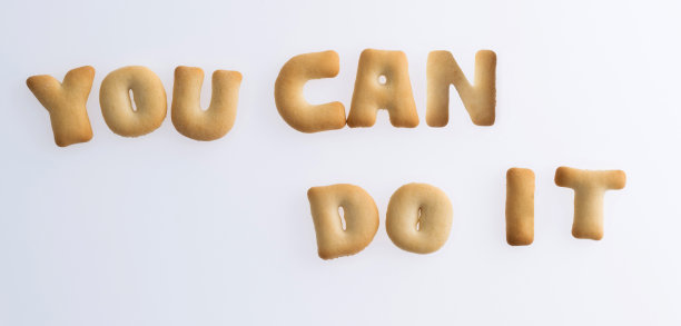 饼干文本，你可以在白色背景上做图片下载