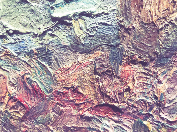 明亮，多色纹理，粉红色油漆草图。画布上的丙烯酸颜料。调色板，颜料和水混在一起。质地不均，体积大。背景图片下载